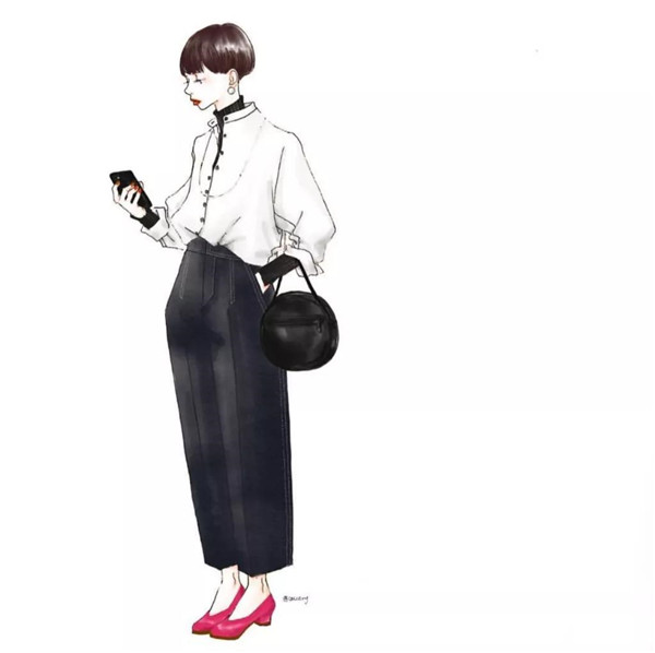 小姐姐们太会穿！行走的 lookbook 啊！