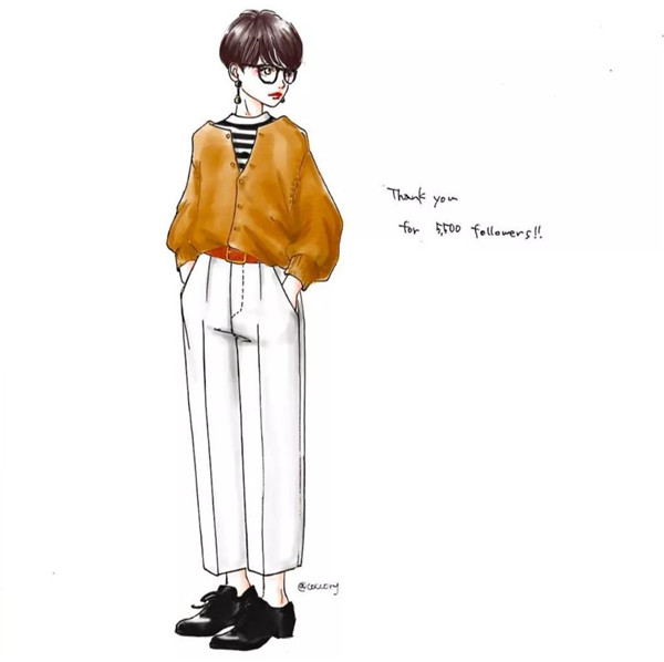 小姐姐们太会穿！行走的 lookbook 啊！