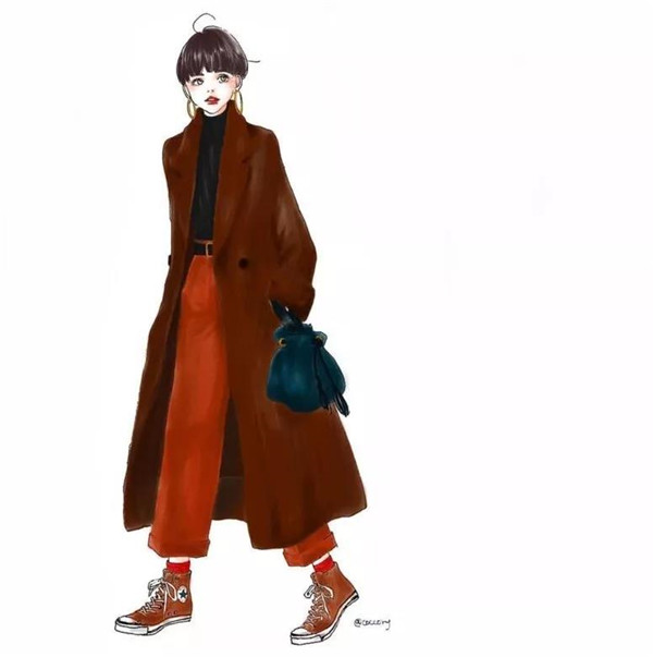 小姐姐们太会穿！行走的 lookbook 啊！