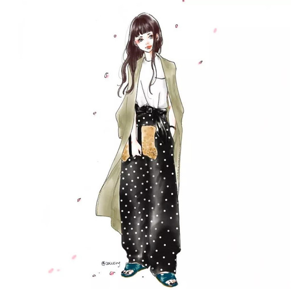 小姐姐们太会穿！行走的 lookbook 啊！